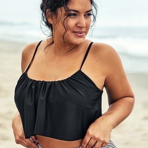 Black Ruffle 🖤 Bikini Top 4x